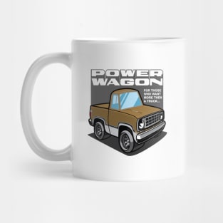 Medium Gold - Power Wagon (White Base) Mug